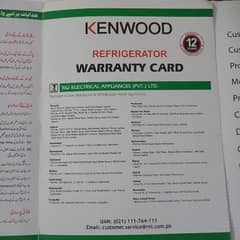 Kenwood Fridge KRF-400 for sell