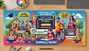 FunToon World Academic – Fun Learning & Pro Web Design Training!