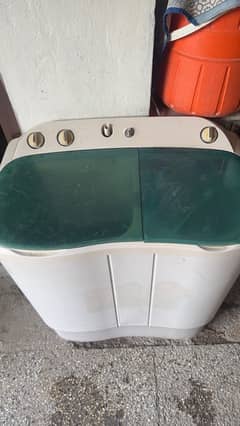 Haier washing machine with dryer