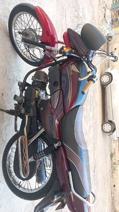 Honda prider 100 model 2013 lush condition