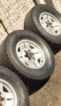 Rim tyre 16 pajero prado surf tiger