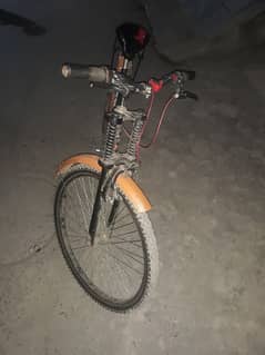 Mountain bike orange