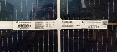 CANDIAN SOLAR PANEL 585W N TYPE TOP CONE