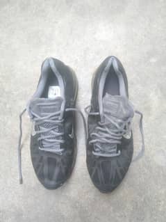 nike air max all black running shoes 429890