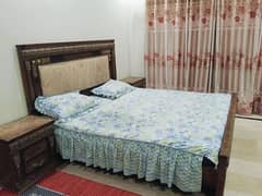 BED SET ALONG WITH WARDROBE