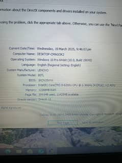 Lenovo i5 6th Gen ( Ram - 12 Gb , SSD 256+128 SSD ) Two SSD Hard