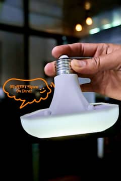 Rechargeable Bulb with 1 Lithium Battery of 4500 mAh - Mini UPS Bulb