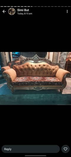 Six seater chinioti sofa set contact 03499566096