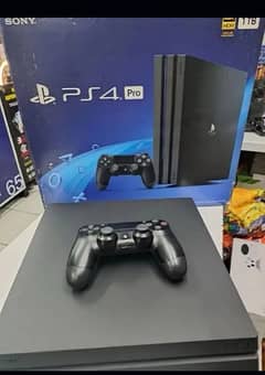 PS4 pro gaming console 1tb with 2 controller