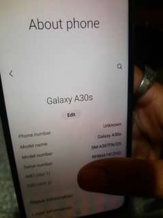 Samsung a30s