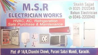 M. S. R (Electrician Works )