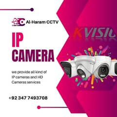 Ip Camera installation and  power beam Installation