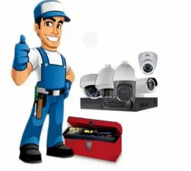 Ip Camera installation and  power beam Installation 1
