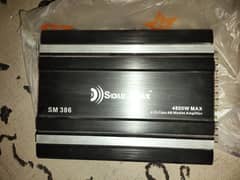 car sound system with amplifier And Subwoofer