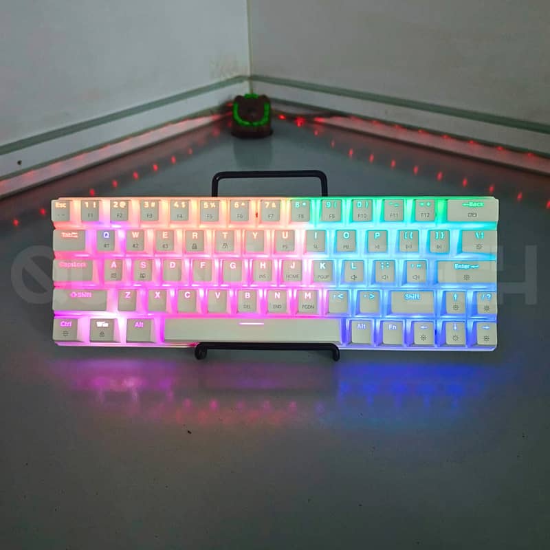 TK 63 Pro Mechanical Wireless RGB Gaming Bluetooth/Wired Keyboard 2