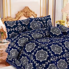 luxurious velvet jackqourd double bed sheets