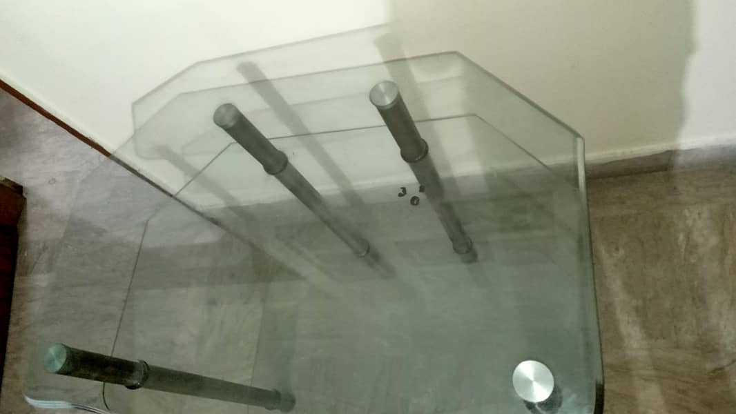 glass computer table/decoration table 2