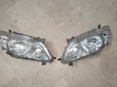 corolla 2008 to 2012 headlights and front bumper