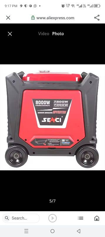 That is new generator take heavy duty 4