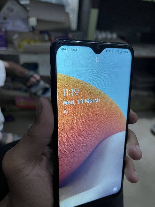 SAMSUNG A32 Mobile condition 10 by 8 Ram storange 128 Dual PTA APPROVE 6