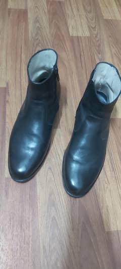 Leather Long Boots - Hamd made