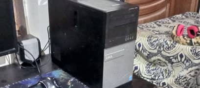 full gaming PC dell amd i3 4th gen tower pc