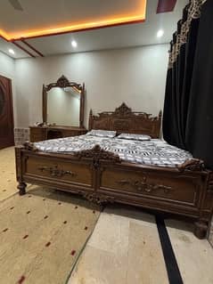 teakwood Turkish bed set