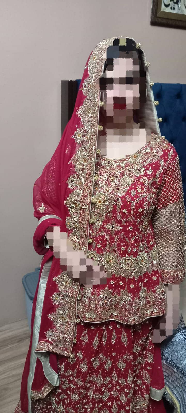 Bridal lehnga / barat dress / wedding wear / bridal lehnga for sale 0