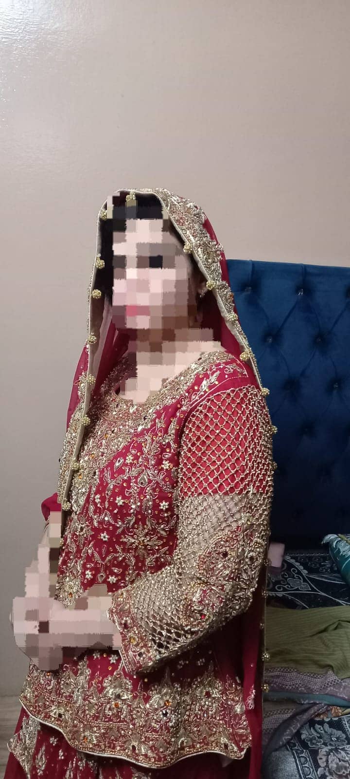 Bridal lehnga / barat dress / wedding wear / bridal lehnga for sale 1