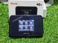 4g+ Docomo japanese Pocket Wifi Station sh-05l Cloud All Sim Zong,jazz