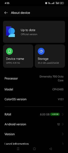 oppo a78 5g