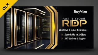 Windows & Linux RDP | High-Speed | Instant Access | Best Price