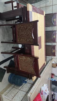 Dining table marble top imported