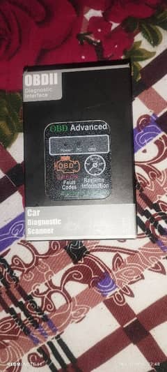 OBD 2 Advanced Fault Code Scanner for Cars