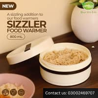 Sizzler Food Warmer – Keep Your Meals Hot & Fresh for Hours!