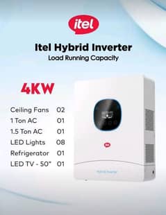 Itel inverters 4&6kw ip54 3 years replacement warranty