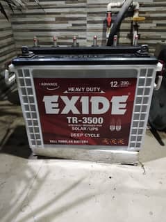 Exide TR-3500 290AH tall tubular battery (deep cycle)