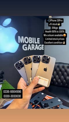 IPhone 15 pro Jv 256Gb