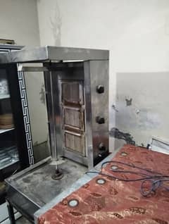 like a new shawarma machine with stand pure s. s for sale