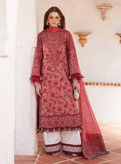 luxury lawn hussain rehar dress