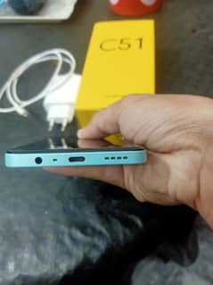 Realme c51 3/64  10/10 condition with box & 33w charger