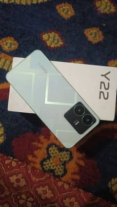 vivo y22 4GB RAM 64 GB full box available