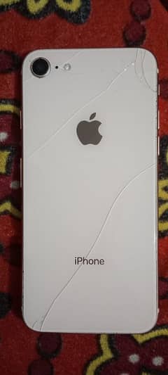 For sale iphone 8 Back side Break And All Ok