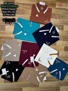 Polo shirts pk leycra fabric