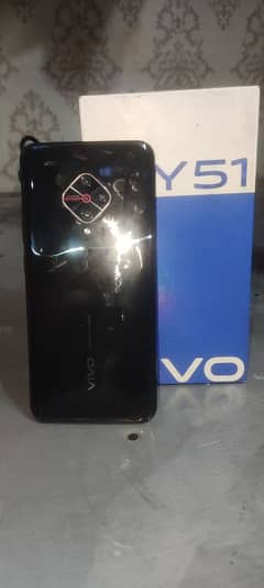 vivo y51 with box