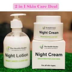 Health healer night lotion & cream