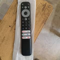 TV remote available for all models.