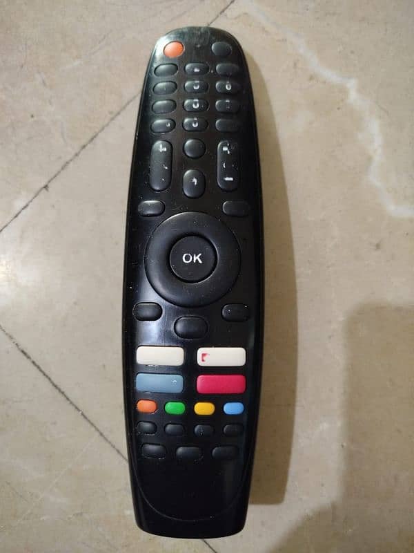 TV remote available for all models. 3
