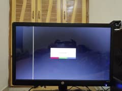 HP monitor computer led 22 inch key hai led