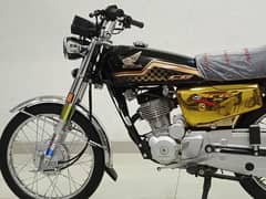 HONDA CG-125 GOLD EDITION MODEL 2024